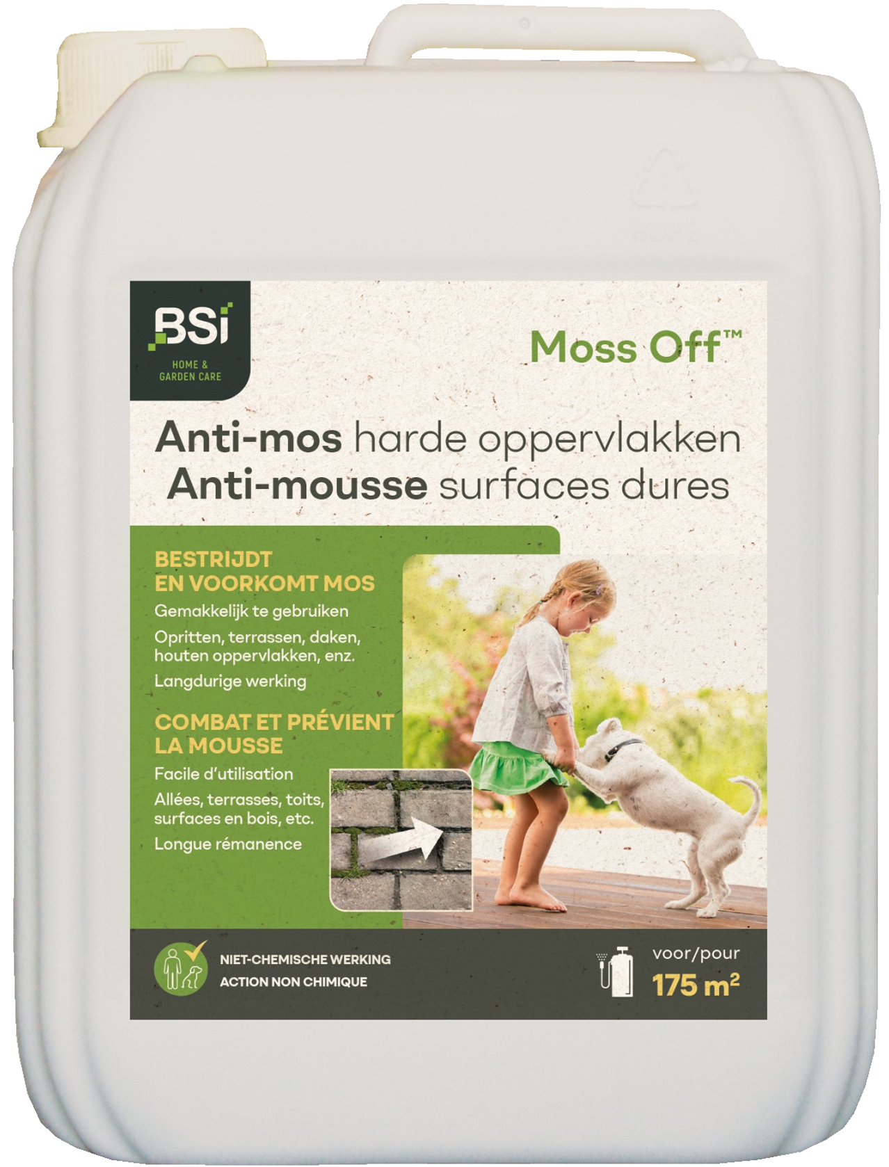 Moss Off   "Groene aanslagreiniger"   5 Liter