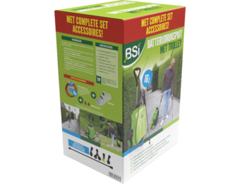 Elektrische Batterij Drukspuit 16 L. -  Voordeelpakket