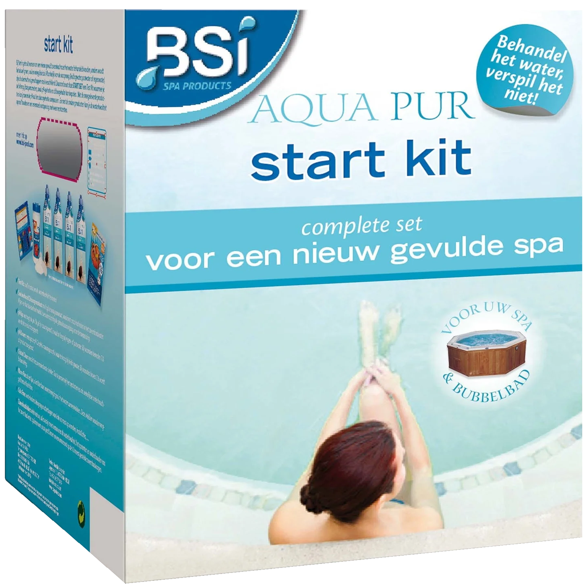 Aqua Pur Deluxe Starterskit voor Spa