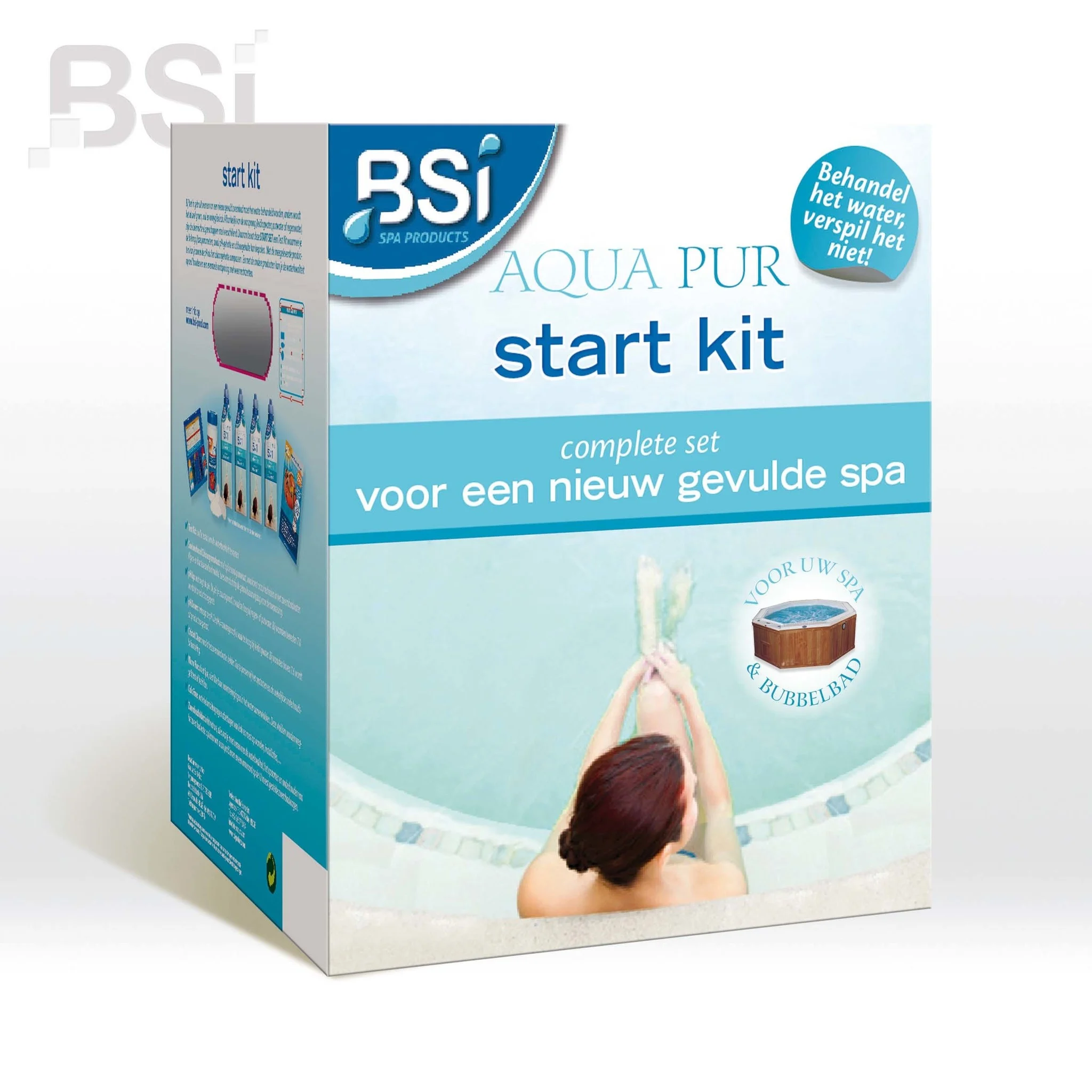Aqua Pur Deluxe Starterskit voor Spa