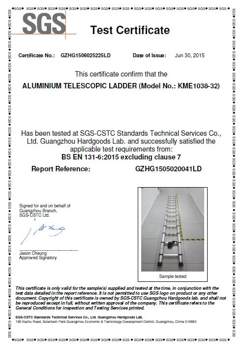 Telescoopladder Dubbel 5,60 Meter Telescoopladder Dubbel 5,60 Meter