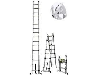 Telescoopladder Dubbel 5,60 Meter