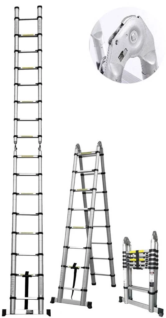 Telescoopladder Dubbel 5,60 Meter