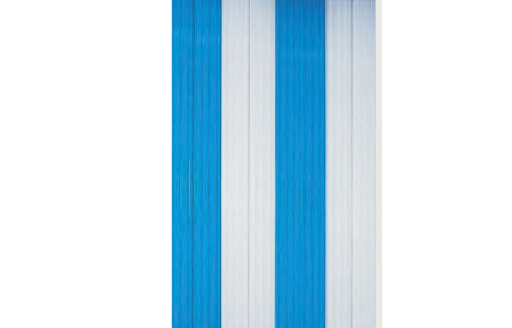 Vliegengordijn PVC "Antilles" Blauw /Wit 90x220 cm Vliegengordijn PVC "Antilles" Blauw /Wit 90x220 cm