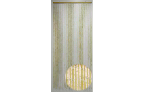 Vliegengordijn Bamboe 90 x 195 cm. "TROPIC"
