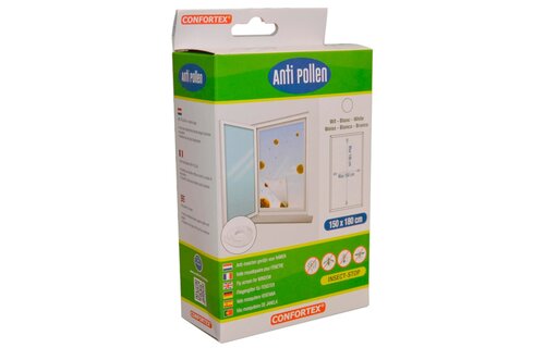 Vliegengaas Anti - Pollen 150x180cm Wit