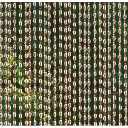 Deurgordijn Houtparels "Prestige" 90x200 cm.