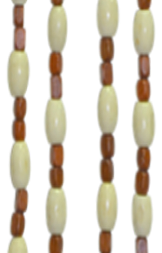 Deurgordijn Houtparels "Prestige" 90x200 cm.