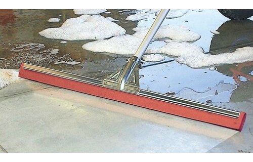 Vloertrekker 35 cm - Oliebestendig rood Vloertrekker 35 cm - Oliebestendig rood