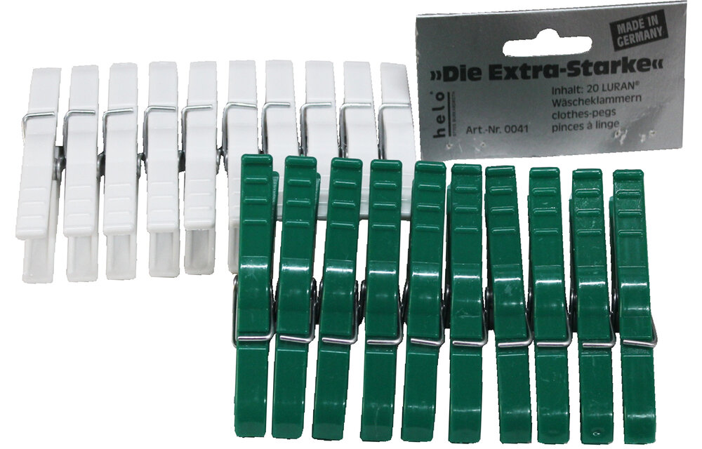 Wasspelden / Wasknijpers PVC Extra Sterk- 20 stuks Wasspelden / Wasknijpers PVC Extra Sterk- 20 stuks