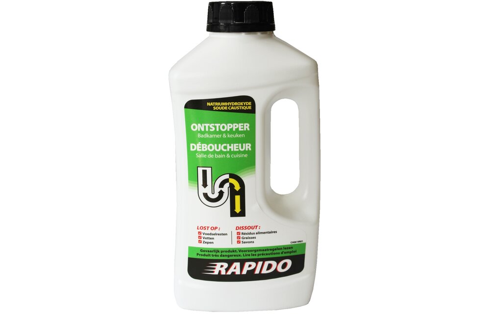 Rapido  "Industriële  ontstopper"   1 Liter