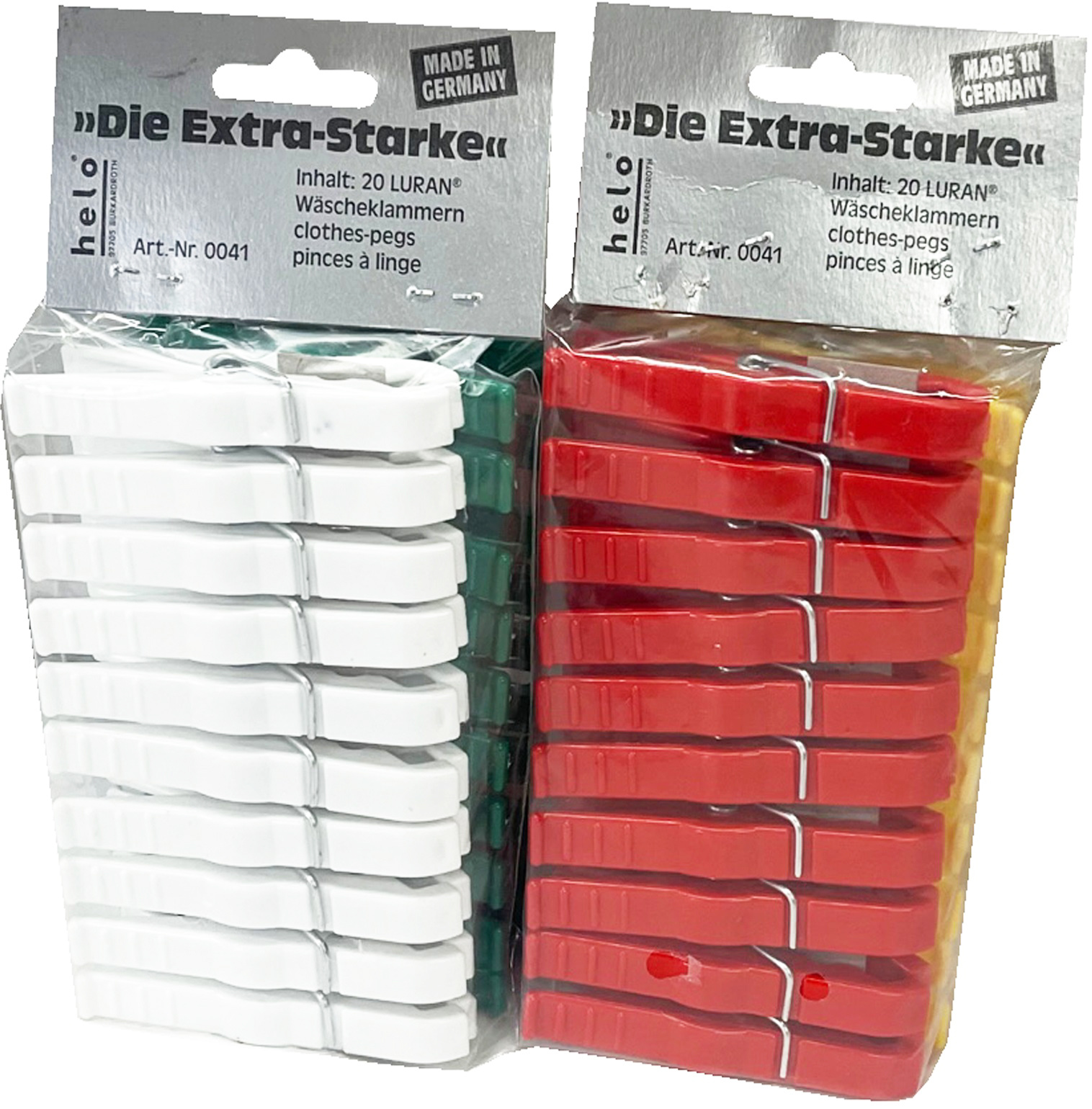Wasspelden / Wasknijpers PVC Extra Sterk- 20 stuks Wasspelden / Wasknijpers PVC Extra Sterk- 20 stuks