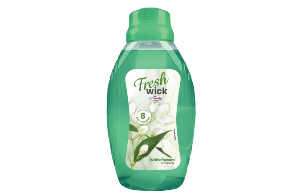 Luchtverfrisser met wiek "White Flower" 375ml. Luchtverfrisser met wiek "White Flower" 375ml.