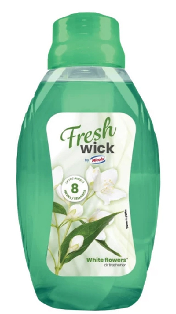 Luchtverfrisser met wiek "White Flower" 375ml. Luchtverfrisser met wiek "White Flower" 375ml.