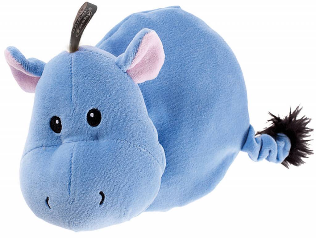 Warmteknuffel Nijlpaard met Koolzaadvulling