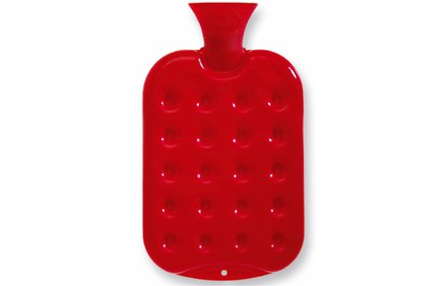 Warmwaterkruik design kersenrood 1,2 Liter