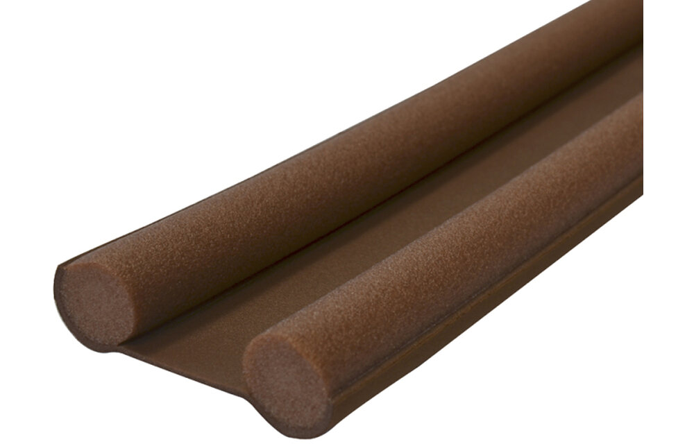 Cool Stop dubbele deur tochtstrip 95cm x 10cm - bruin Cool Stop dubbele deur tochtstrip 95cm x 10cm - bruin