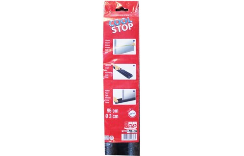 Cool Stop dubbele deur tochtstrip 95cm  x 10cm  - grijs