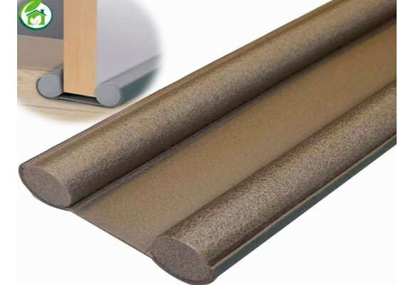 Cool Stop dubbele deur tochtstrip 95cm  x 10cm  - grijs