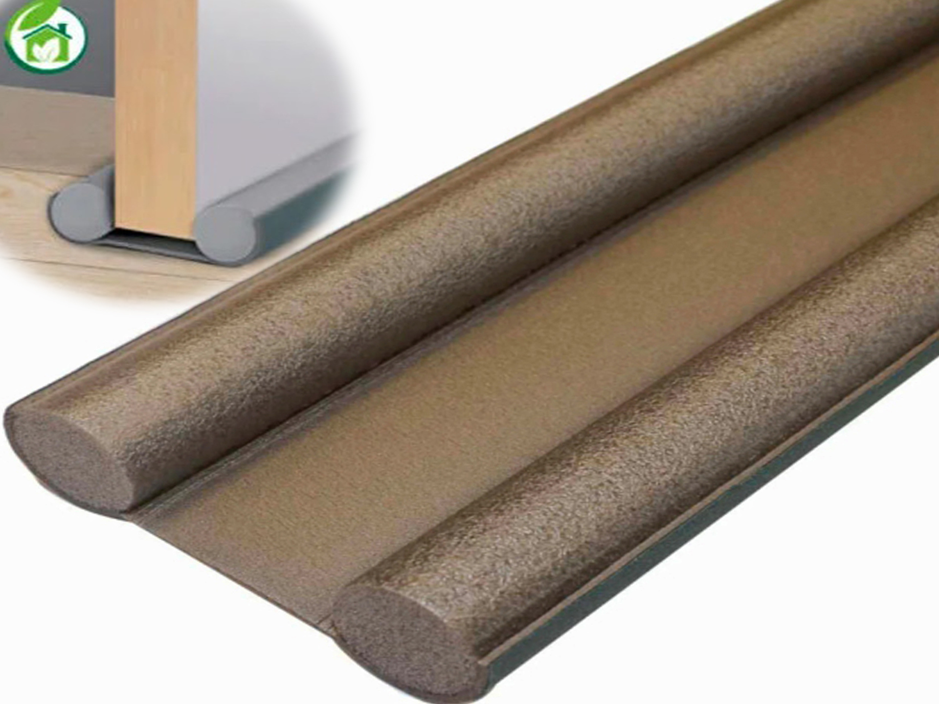 Cool Stop dubbele deur tochtstrip 95cm  x 10cm  - grijs