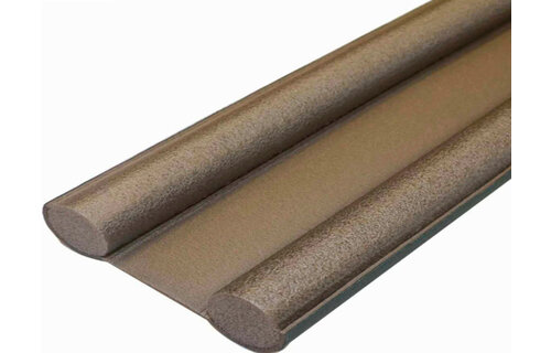 Cool Stop dubbele deur tochtstrip 95cm  x 10cm  - grijs