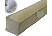Magnetische Tochtrol -  90 cm.   Beige/Taupe