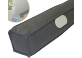 Magnetische Tochtrol -  90 cm.   antraciet