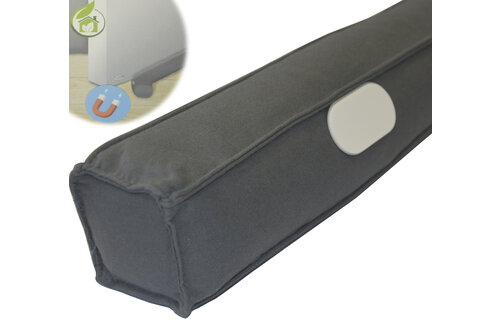 Magnetische Tochtrol -  90 cm.   antraciet Magnetische Tochtrol -  90 cm.   antraciet