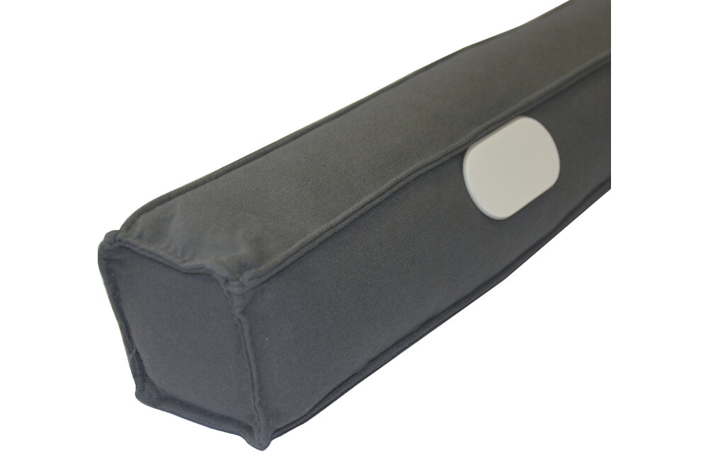 Magnetische Tochtrol - 90 cm. antraciet Magnetische Tochtrol - 90 cm. antraciet