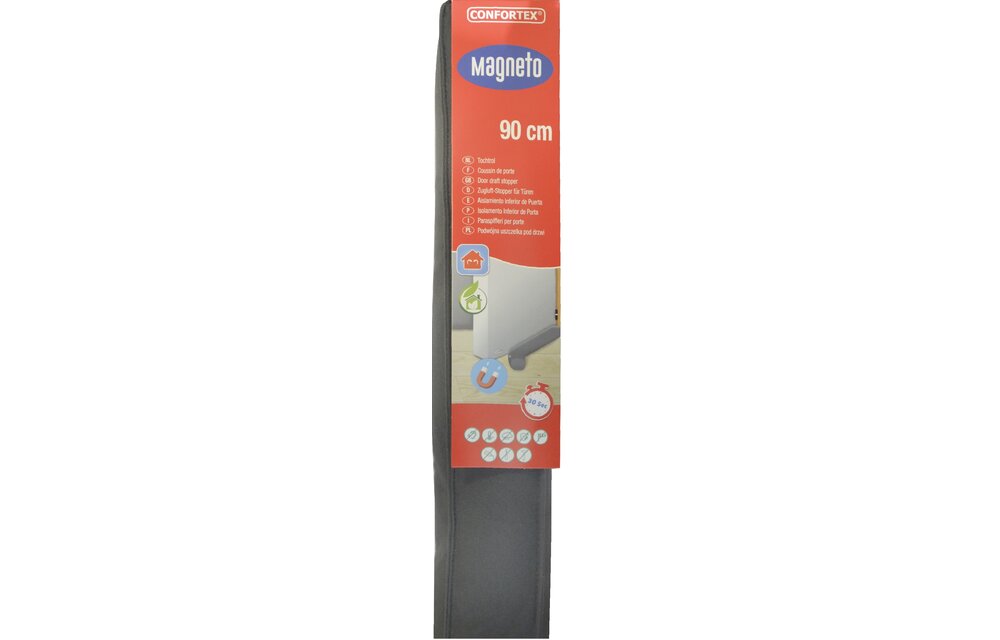 Magnetische Tochtrol - 90 cm. antraciet Magnetische Tochtrol - 90 cm. antraciet