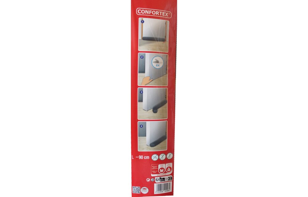 Magnetische Tochtrol - 90 cm. antraciet Magnetische Tochtrol - 90 cm. antraciet