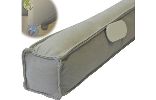 Magnetische Tochtrol - 90 cm. grijs Magnetische Tochtrol - 90 cm. grijs