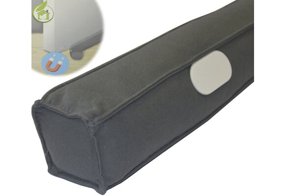 Magnetische Tochtrol -  80 cm.   antraciet