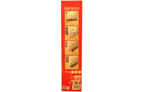 Magnetische Tochtrol -  80 cm.   antraciet Magnetische Tochtrol -  80 cm.   antraciet