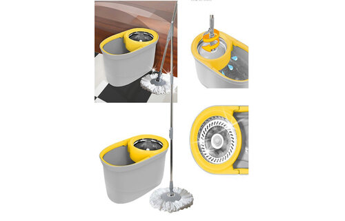 Spinner Mop  "Espresso Inox Plus"