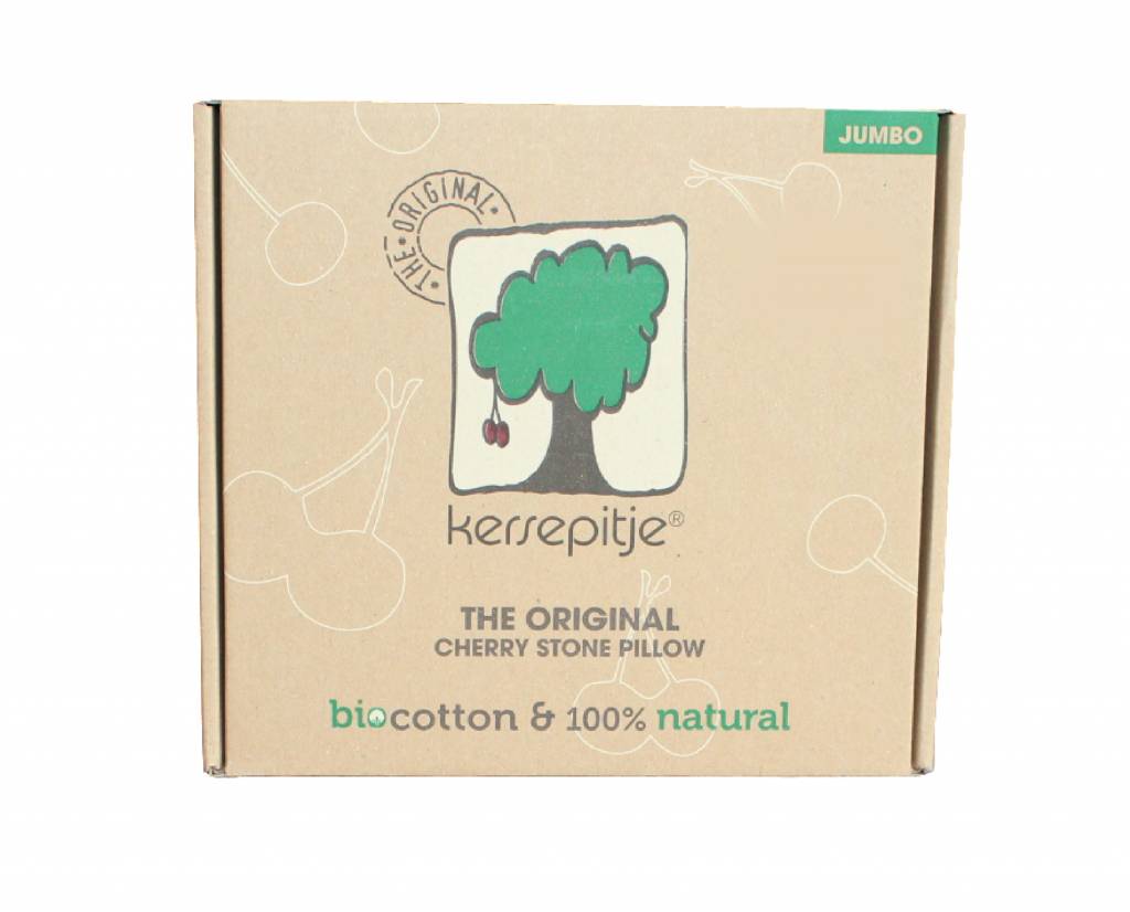 Kersenpitkussen Jumbo 26 x 55 cm.
