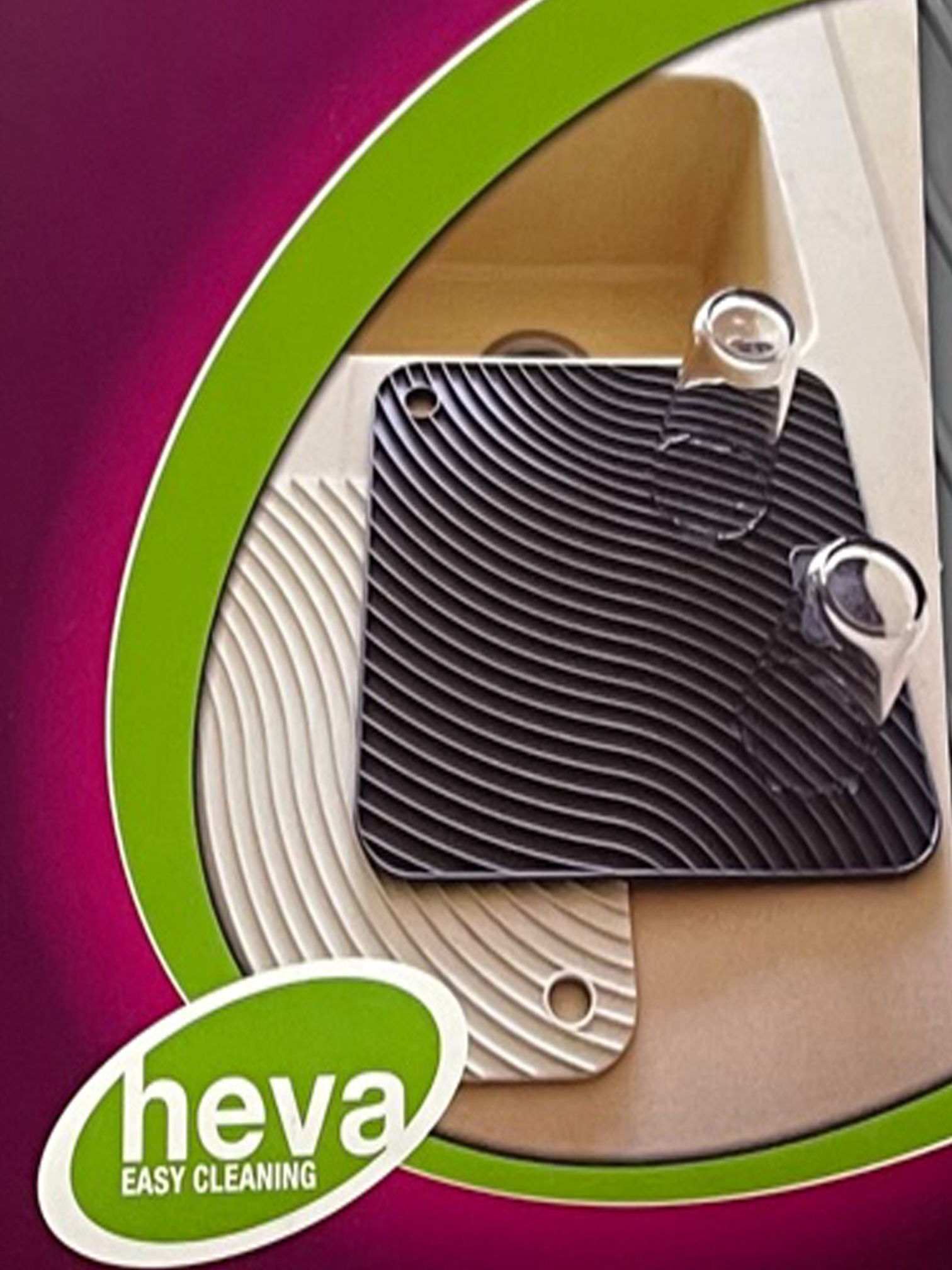 Rubberen Gootsteenmat 31 x 31 cm