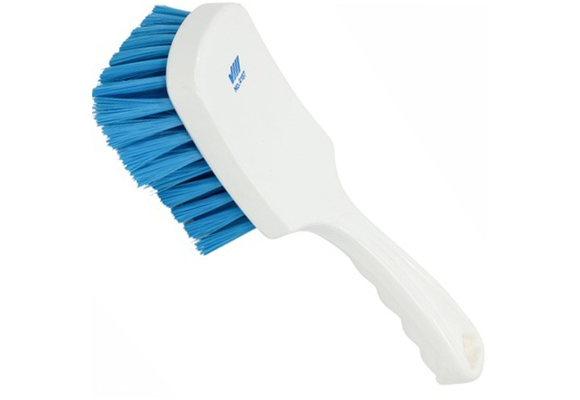 Ergonomische Handborstel Blauw 25 cm.