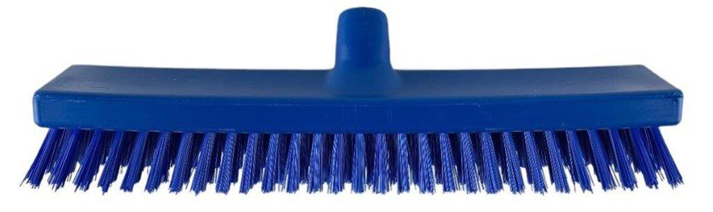 Hygiënische schuurborstel hard 30 cm -  Blauw