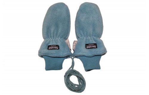 Fleece wanten kinderen licht Blauw