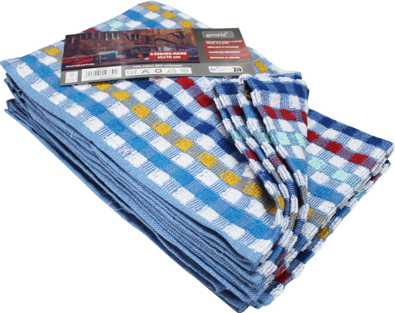 Werkhanddoeken 45 x 70cm ( 6 stuks ) Werkhanddoeken 45 x 70cm ( 6 stuks )