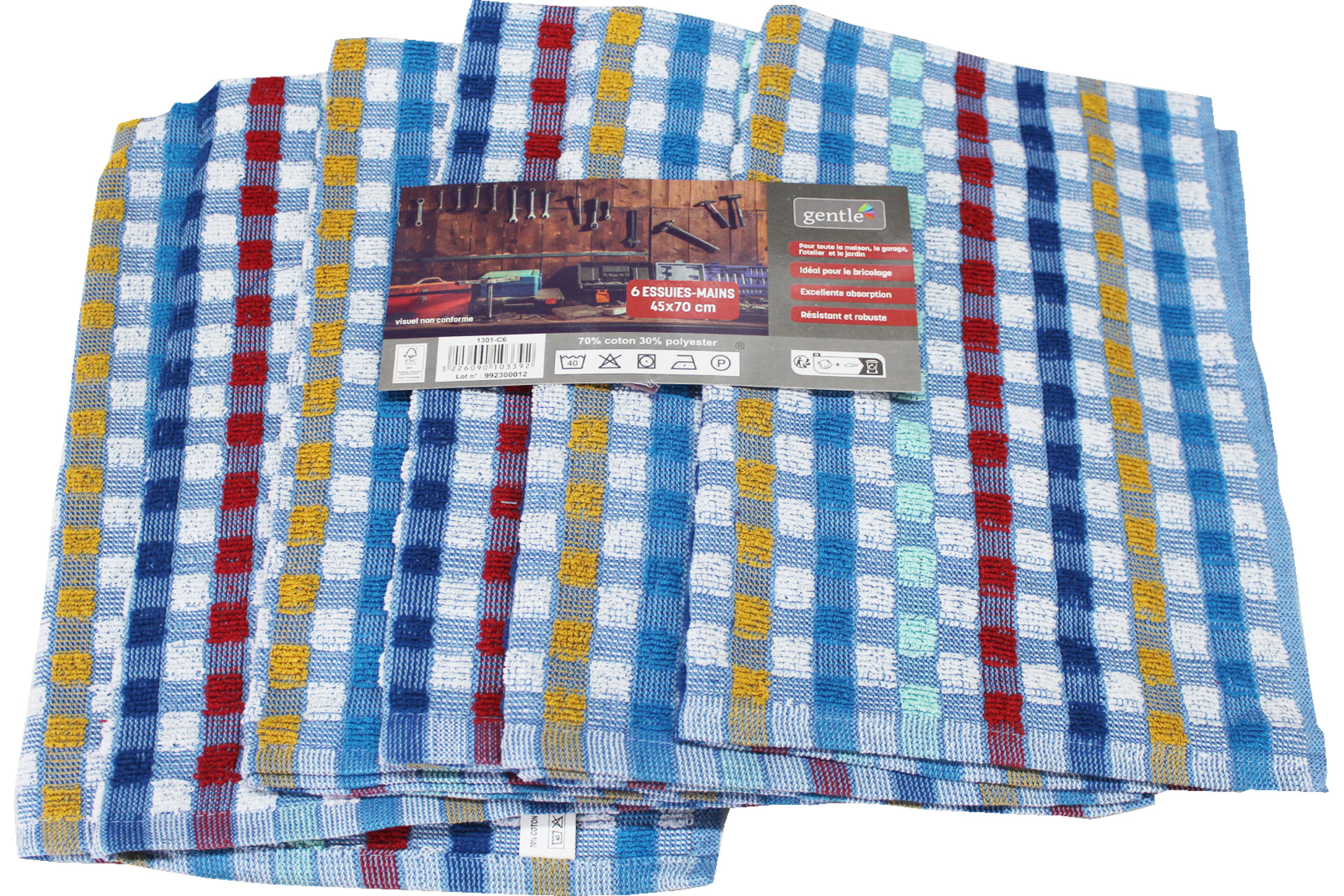 Werkhanddoeken 45 x 70cm ( 6 stuks ) Werkhanddoeken 45 x 70cm ( 6 stuks )