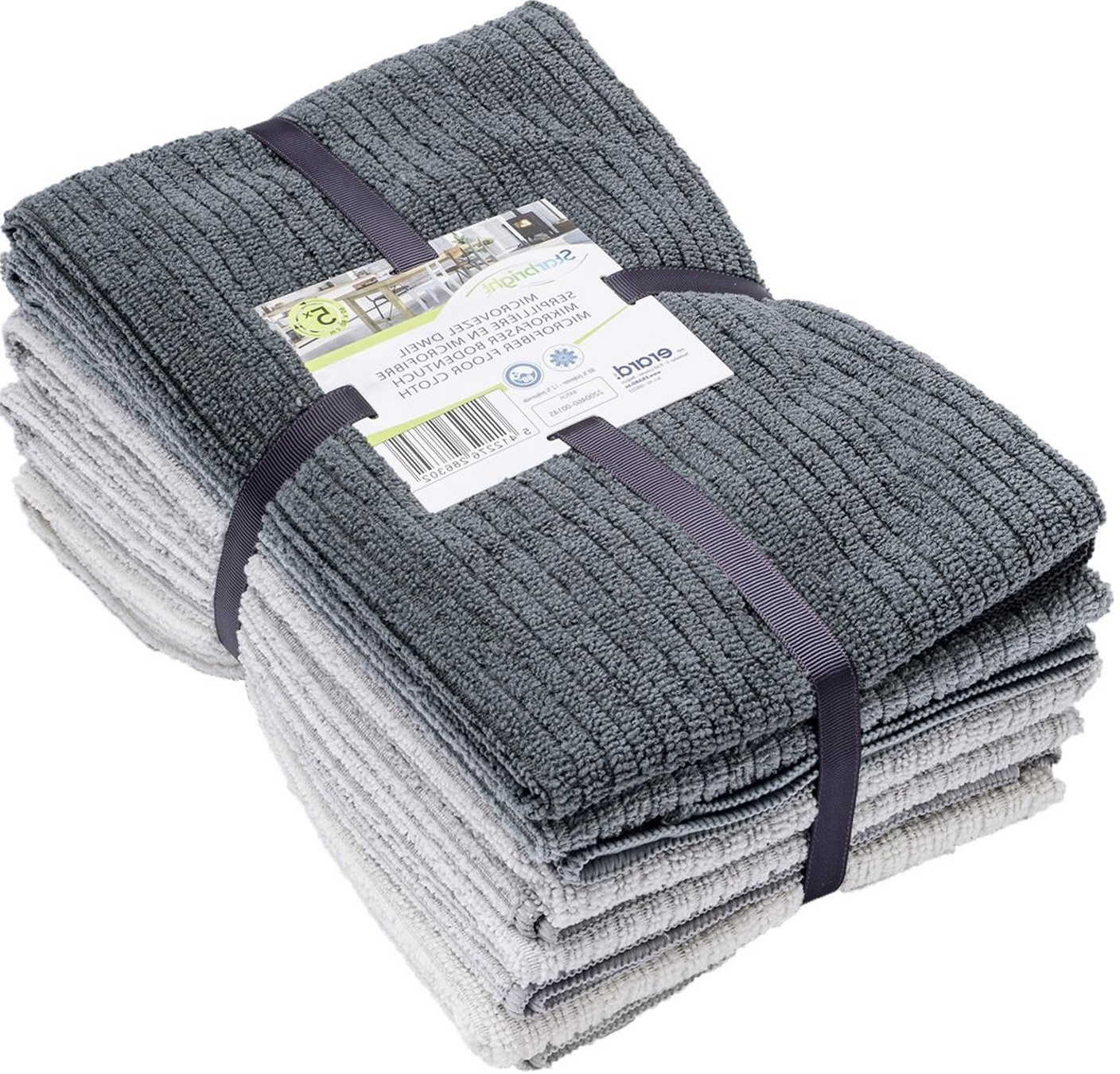 Microvezel dweil 60 x 80cm 200g-m²   "Set  5 stuks"