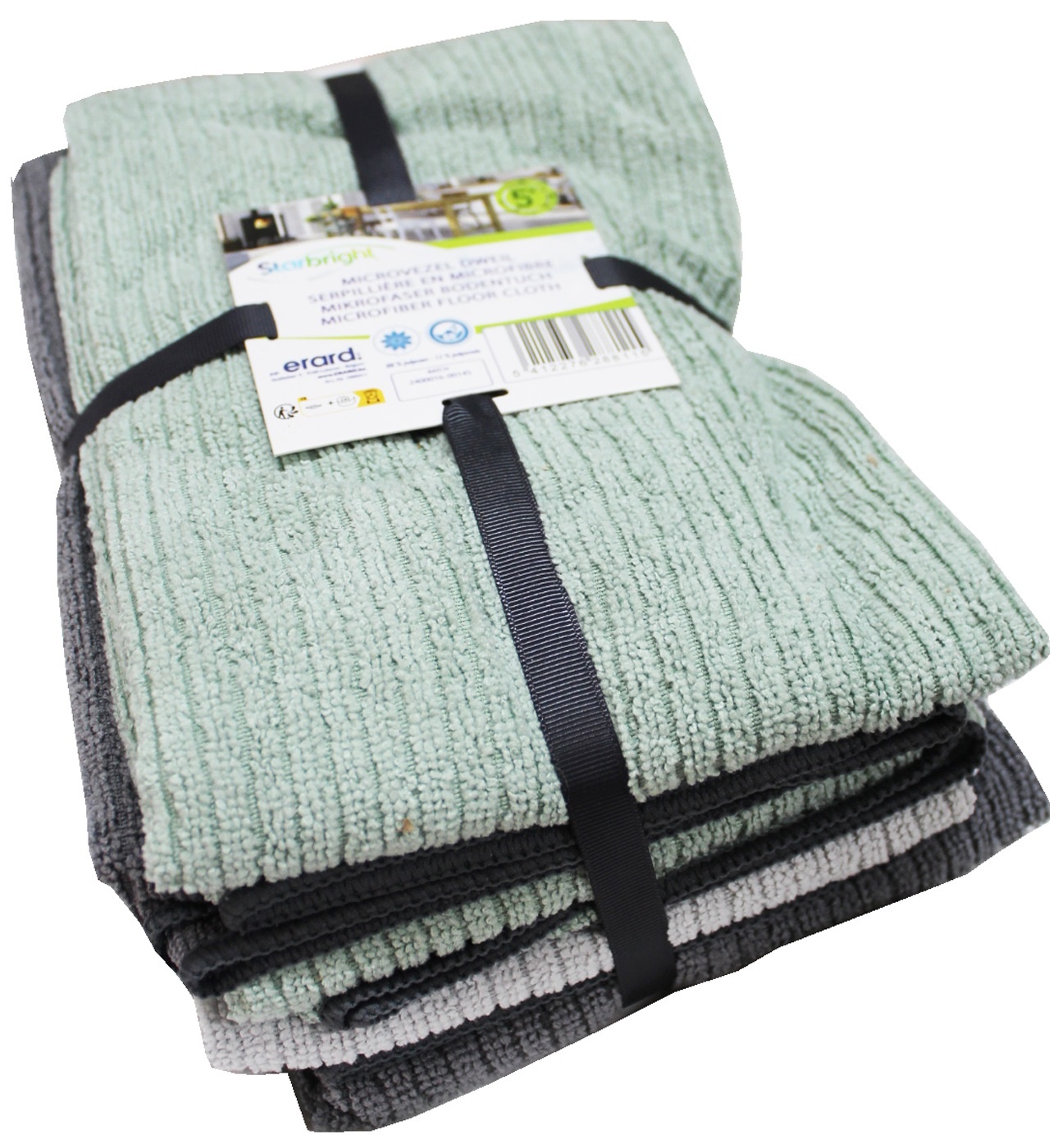 Microvezel dweil 60 x 80cm 200g-m²   "Set  5 stuks"