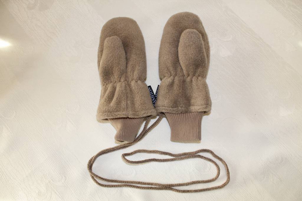 Fleece wanten kinderen Beige Fleece wanten kinderen Beige