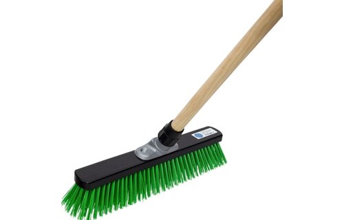 Harde Straatveger 40 cm   groen Blackbody - Universele Steelhouder