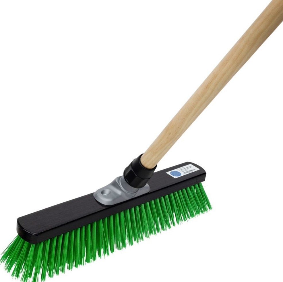 Harde Straatveger 40 cm   groen Blackbody - Universele Steelhouder