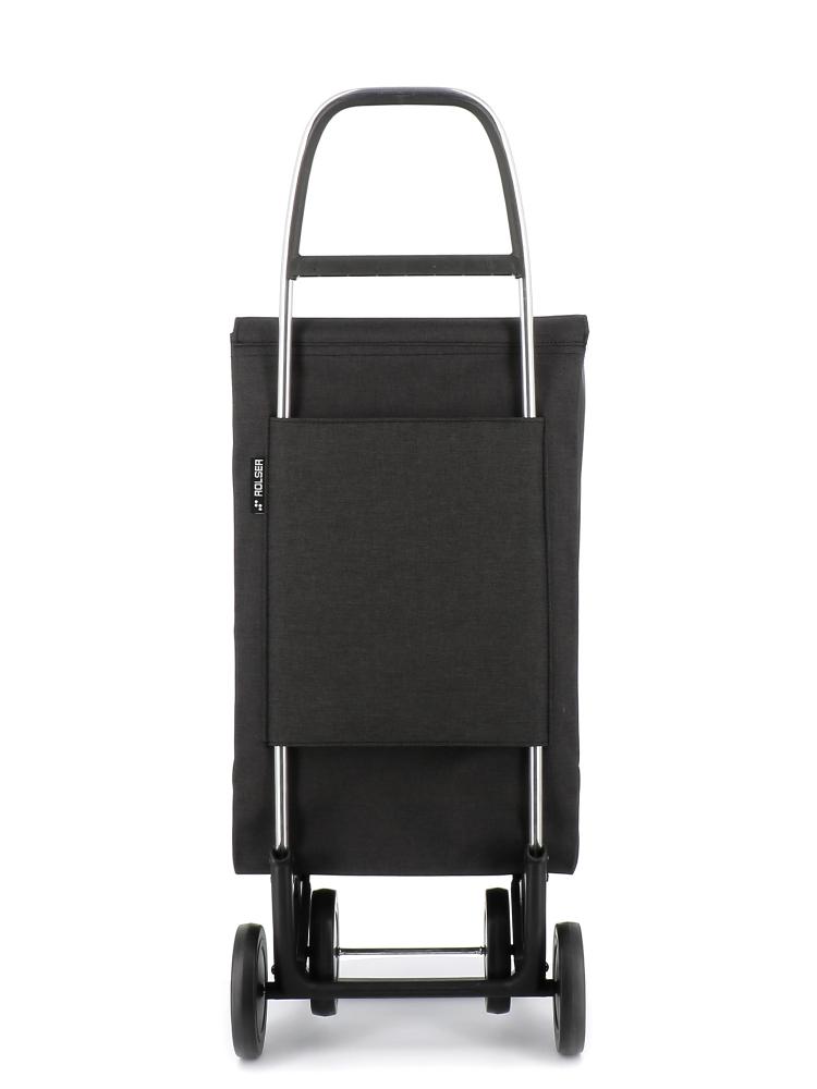 Boodschappentrolley Jean Tweed - 4 Wielen - Zwart Boodschappentrolley Jean Tweed - 4 Wielen - Zwart