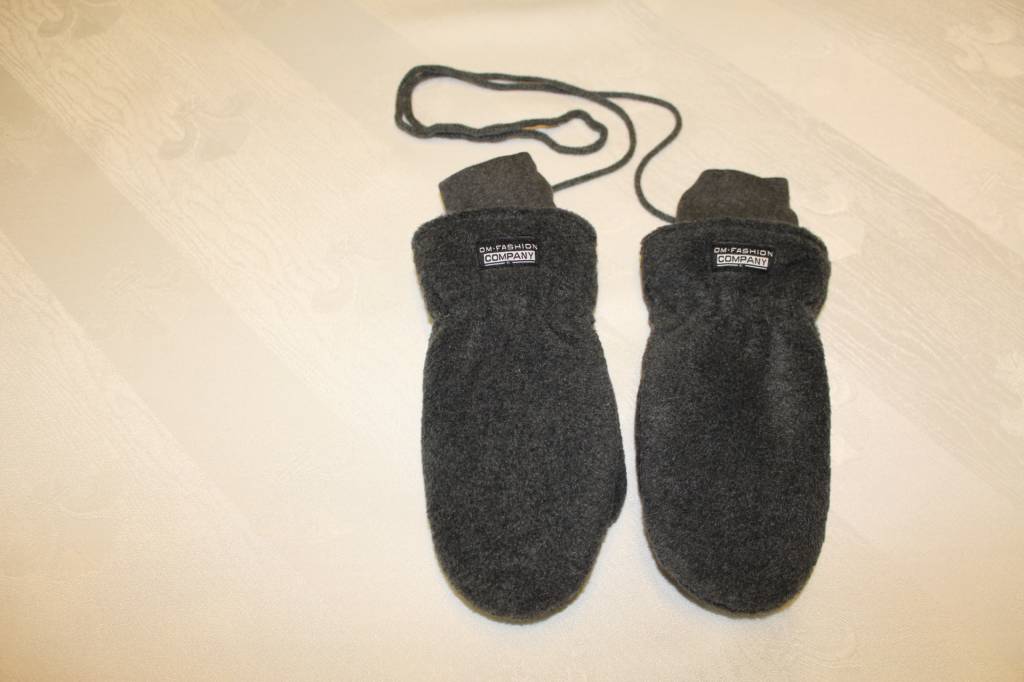 Fleece wanten kinderen antraciet Grijs Fleece wanten kinderen antraciet Grijs