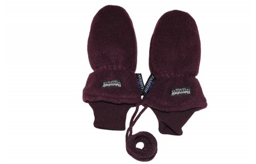 Fleece wanten kinderen Mauve